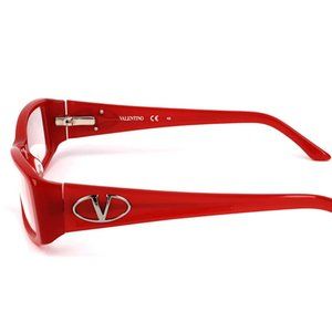 NEW VALENTINO VAL 5716 IQ2 CLASSIC RED 53-15-130 EYEGLASSES